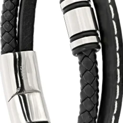 *SAV*Herren Armband - Bold Black