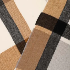 Schal - Checkered Brown