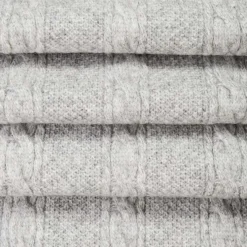 Schal - Grey Braids