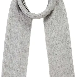 Schal - Grey Braids