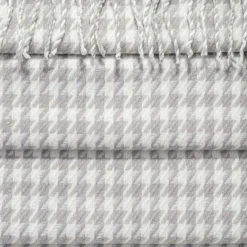 Schal - Grey Houndstooth