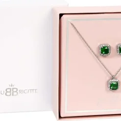 Schmuckset - Emerald Zirkonia