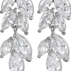 Schmuckset - Zirconia Leaves