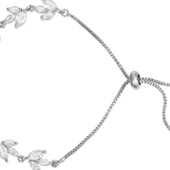 Schmuckset - Zirconia Leaves