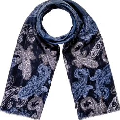 Tuch - Blue Paisley