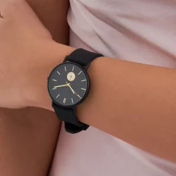 Uhr - Round Black